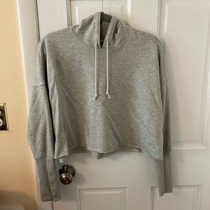 Nike yoga cropped hoodie